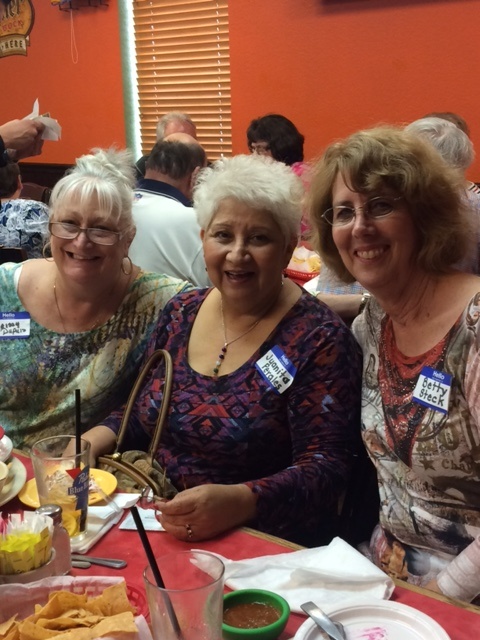 Chrissy Dupris, Juanita Perales and Betty Steck